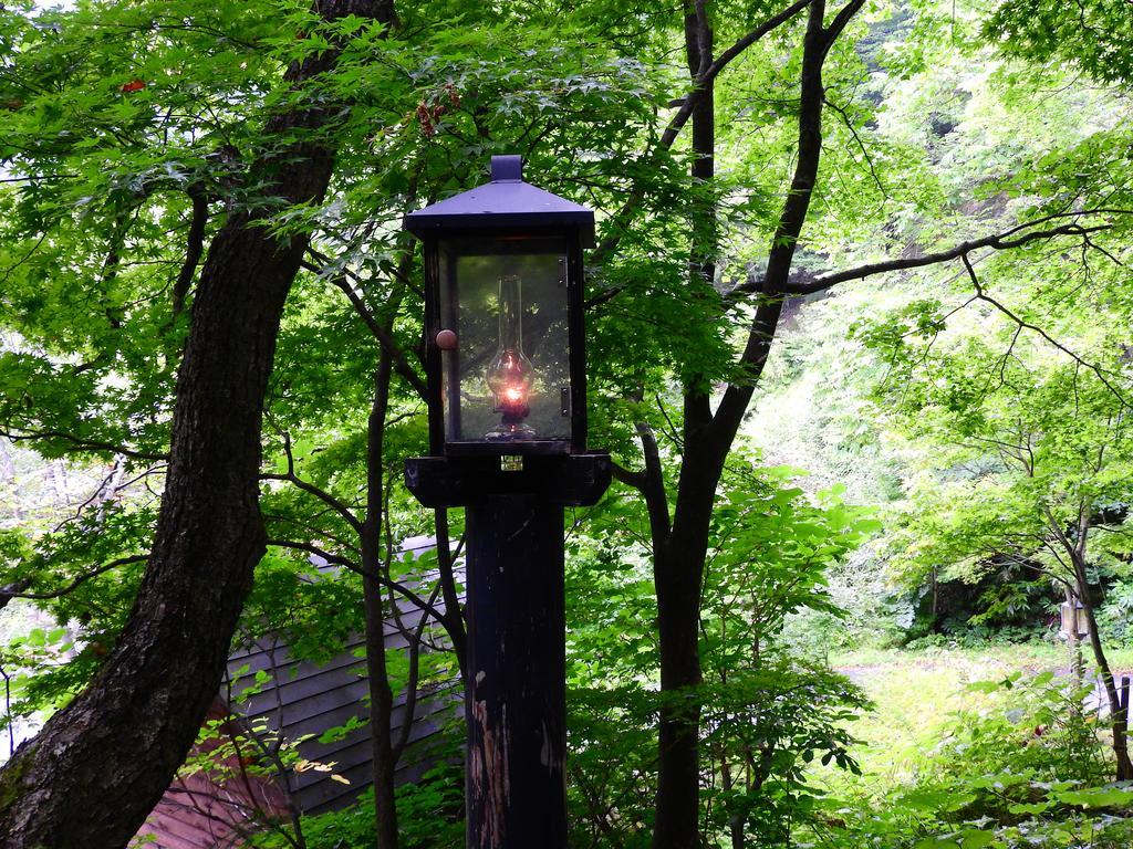 Lamp No Yado Aoni Onsen Hotel Hirakawa Exterior foto